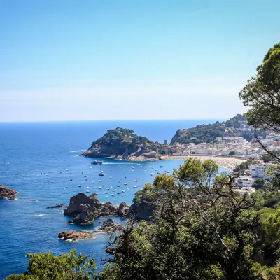 Segelroute an der Costa Brava ab Barcelona