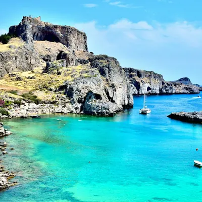 Kos to Rhodes: a week's sailing route