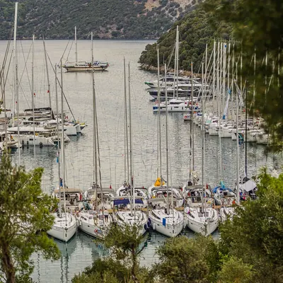 From Marmaris: Bozukkale, Söğüt and Serçe Limanı